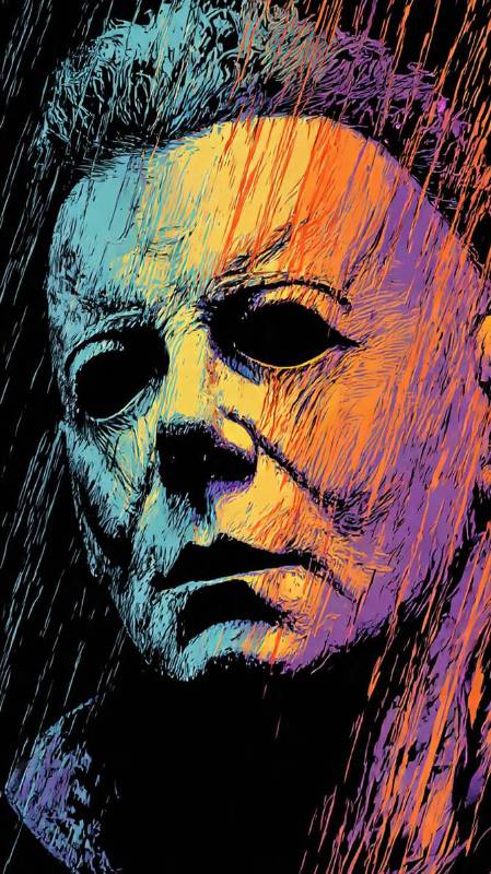 Michael Myers Psychedelic 4
